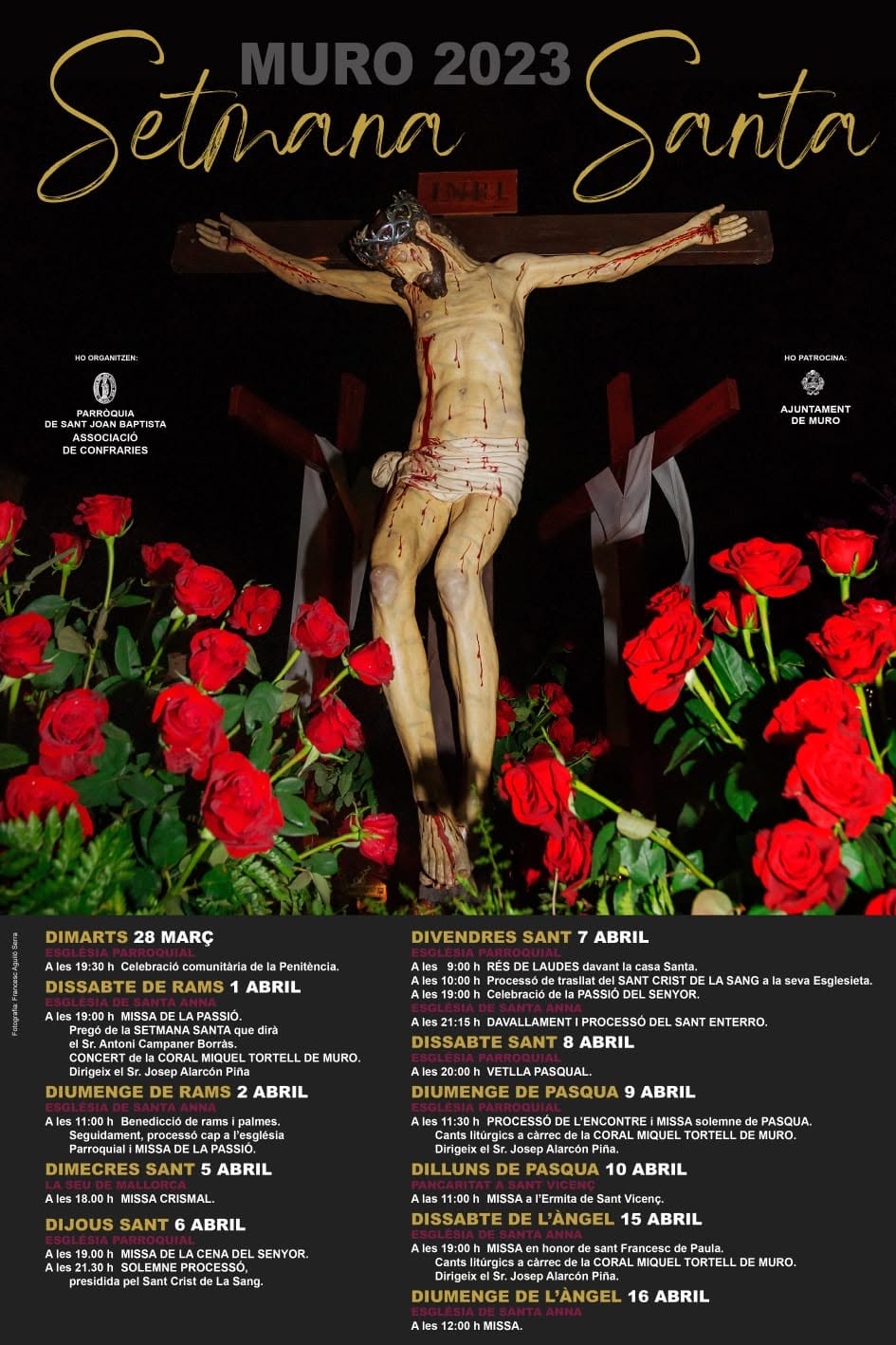 Cartel de Semana Santa en Muro 2023